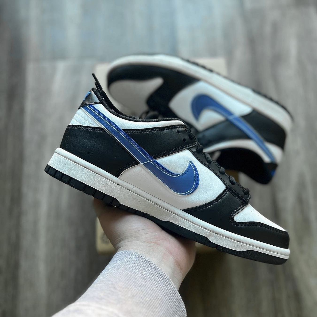 NIKE DUNK LOW GS 藍勾 熊貓 黑 寶藍 透明 堆疊 大童鞋 / 預購