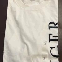[S] TOMMY HILFIGER BIG LOGO LETTERING SIDE SHORT SLEEVE T-SHIRT,WHITE, 78J7293-100 (STH212)