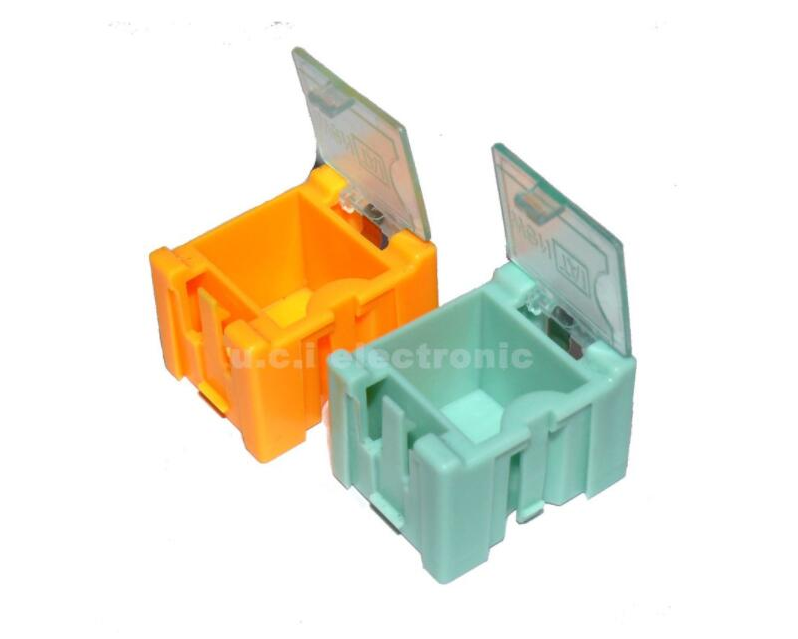【UCI電子】(Y-1) 可拼接 SMD 小零件盒 彈蓋式 電子零件盒 手工藝品 零件收納盒 32*24*25mm