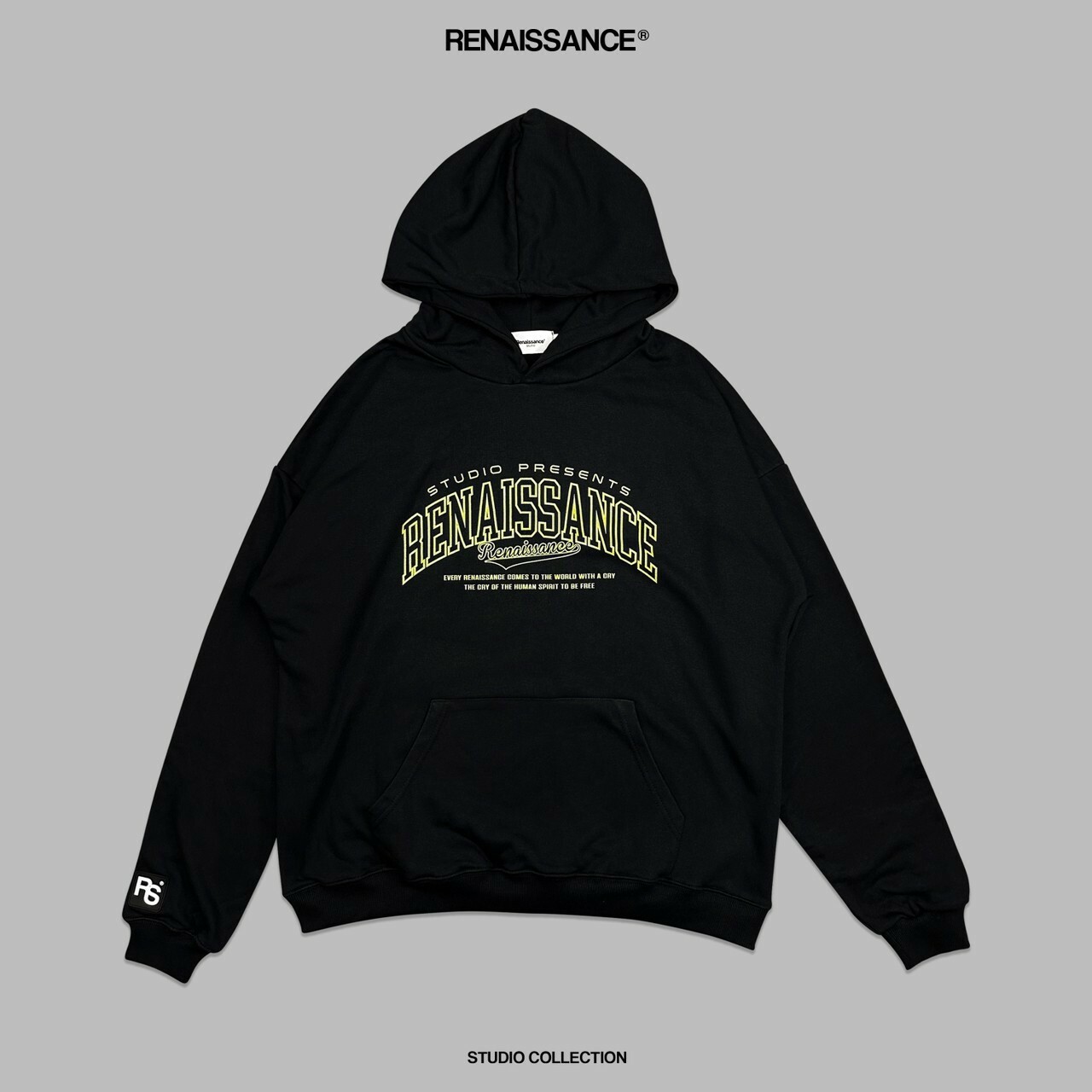 RENAISSANCE RS大學字體帽T “ UNIVERSITY LOGO HOODIE ”