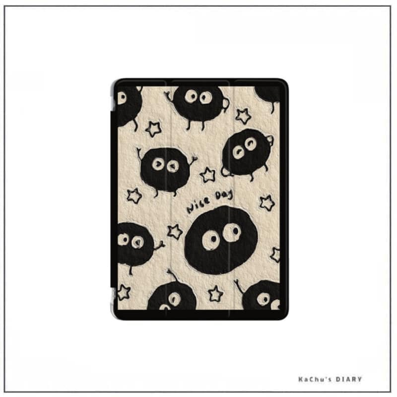 black ball ipad case