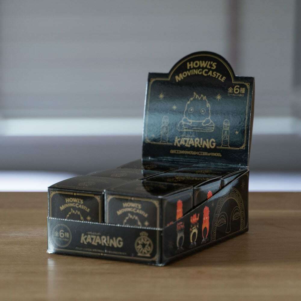 日本限定🇯🇵 宮崎駿 吉卜力 卡西法 戒指 盲盒  / 預購