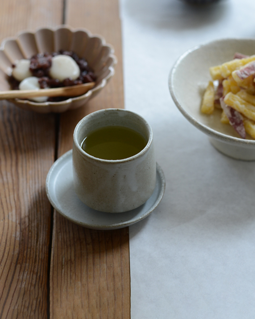 Reposer Tea Cup White｜studio m'