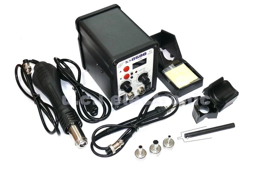 【UCI電子】(C) KS-8586 熱風槍焊台 二合一熱風拆焊台 手機維修熱風槍