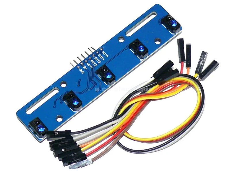 【UCI電子】(K-3) 5路循跡感測器 五路 尋跡感測器 尋跡模組 紅外感測器 tcrt5000l