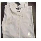 [S] TOMMY HILFIGER SLIM FIT SOLID POLO,WHITE, 76J3073-100 (STH233)
