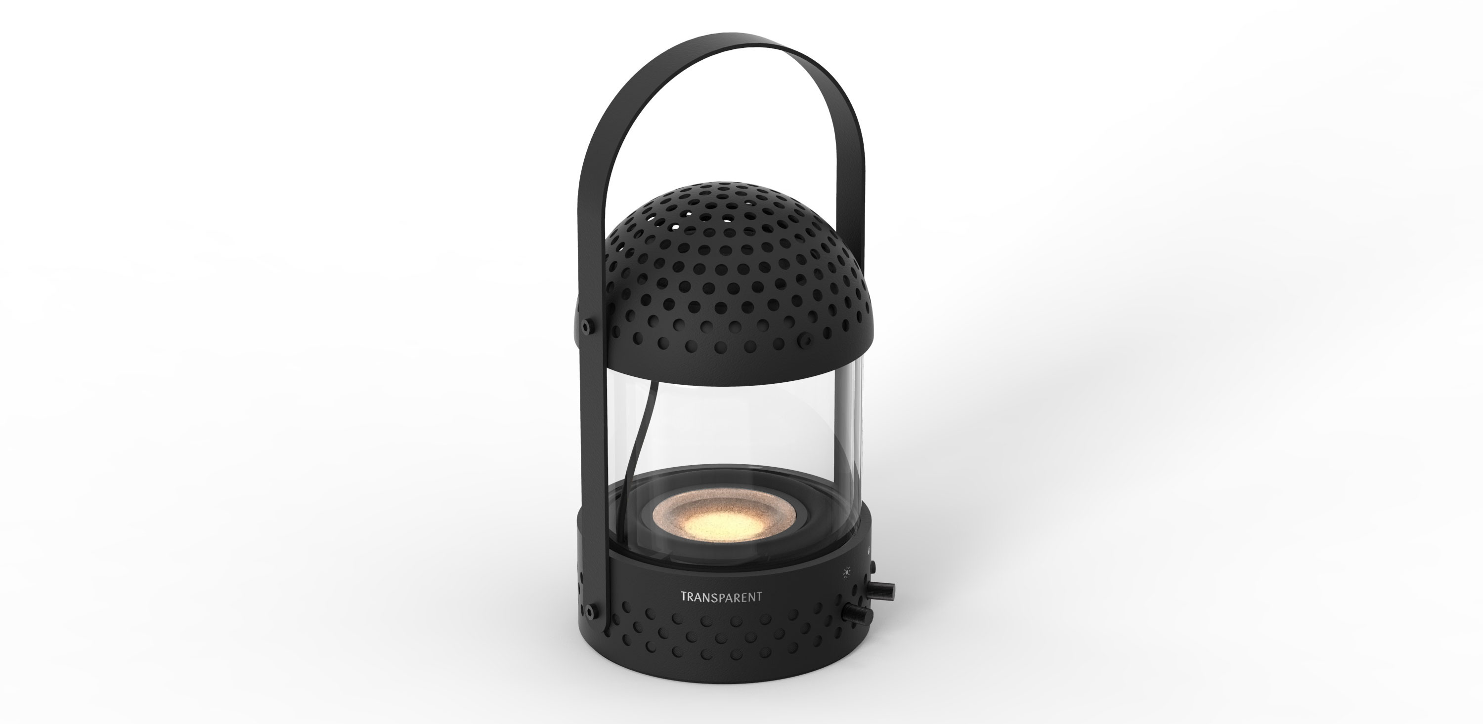 Transparent 】LIGHT SPEAKER 營燈攜帶式音響兩色｜JC科技官方旗艦店