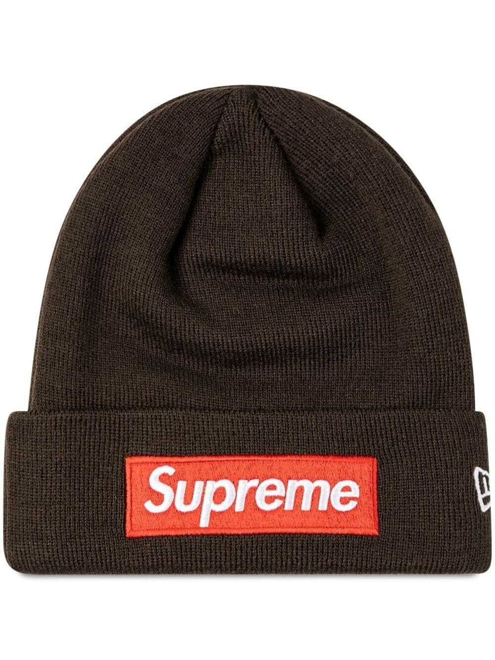 Supreme x New Era box logo beanie