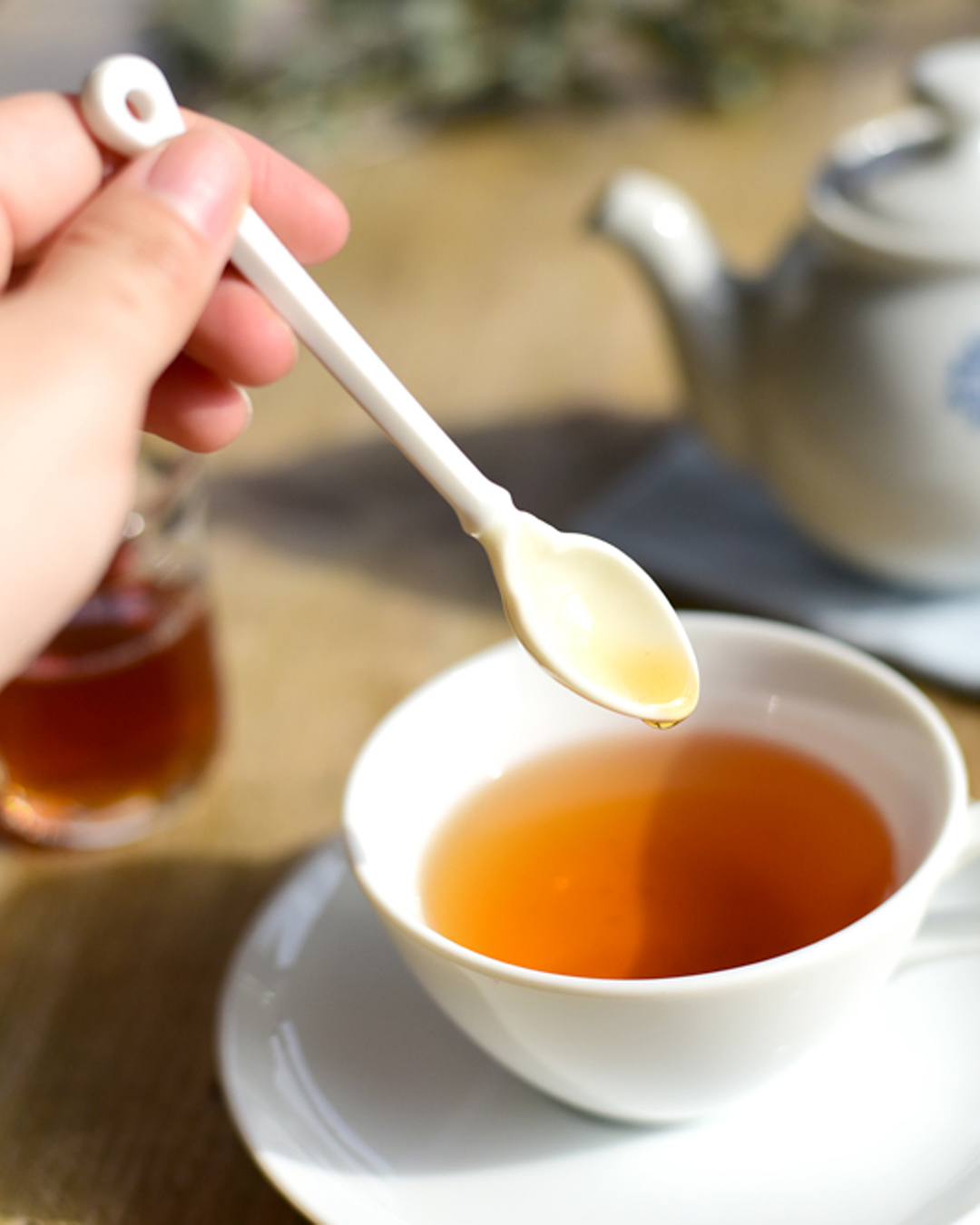 Fredonner Tea Spoon White｜studio m'