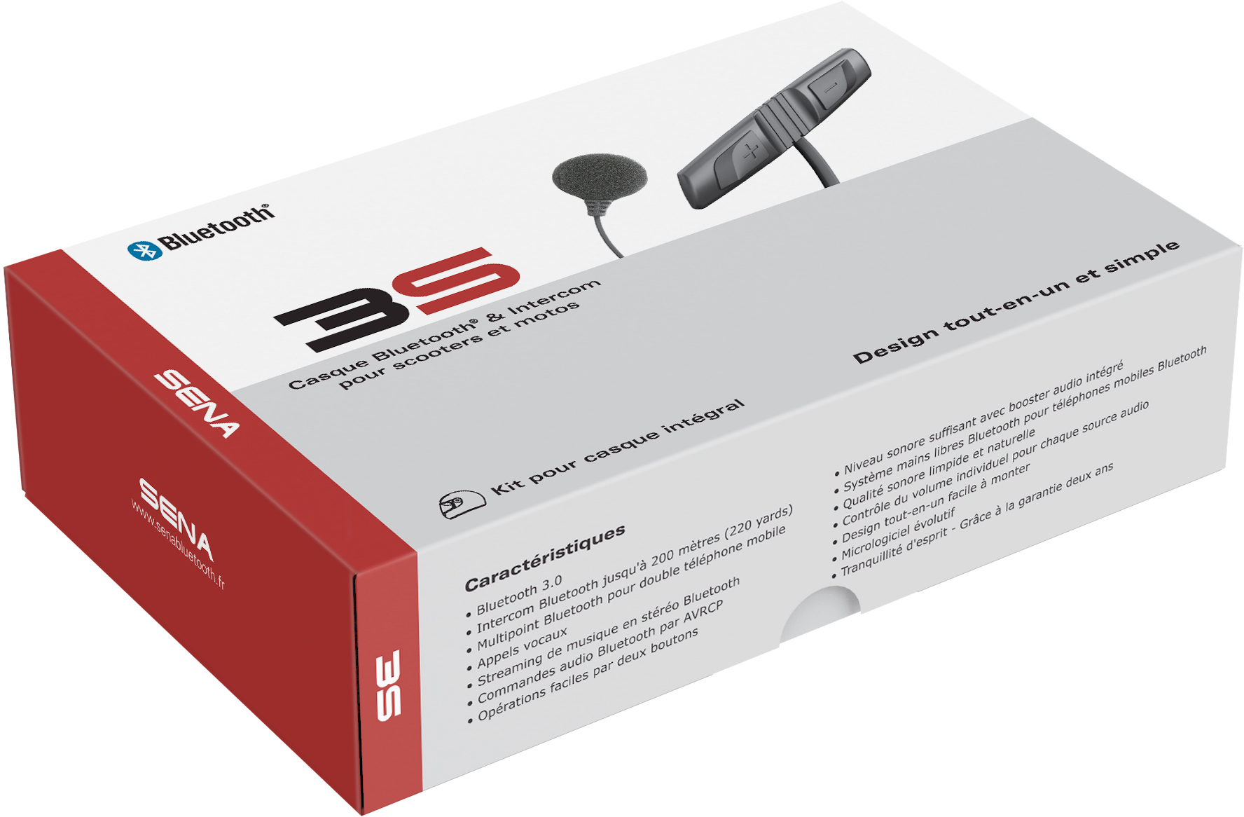 SENA 3S-W 藍牙對講耳機 (全盔頭盔)