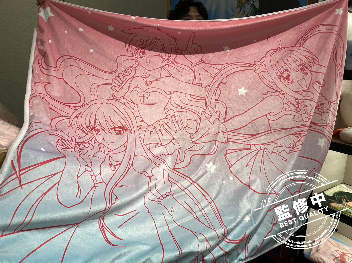 真珠美人魚-毛毯-三人款