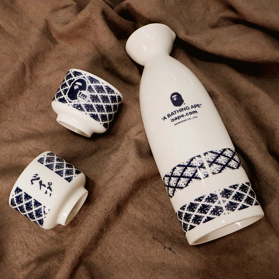 BAPE APE STORE ISETAN 伊勢丹 百貨 限定 清酒杯組 現貨