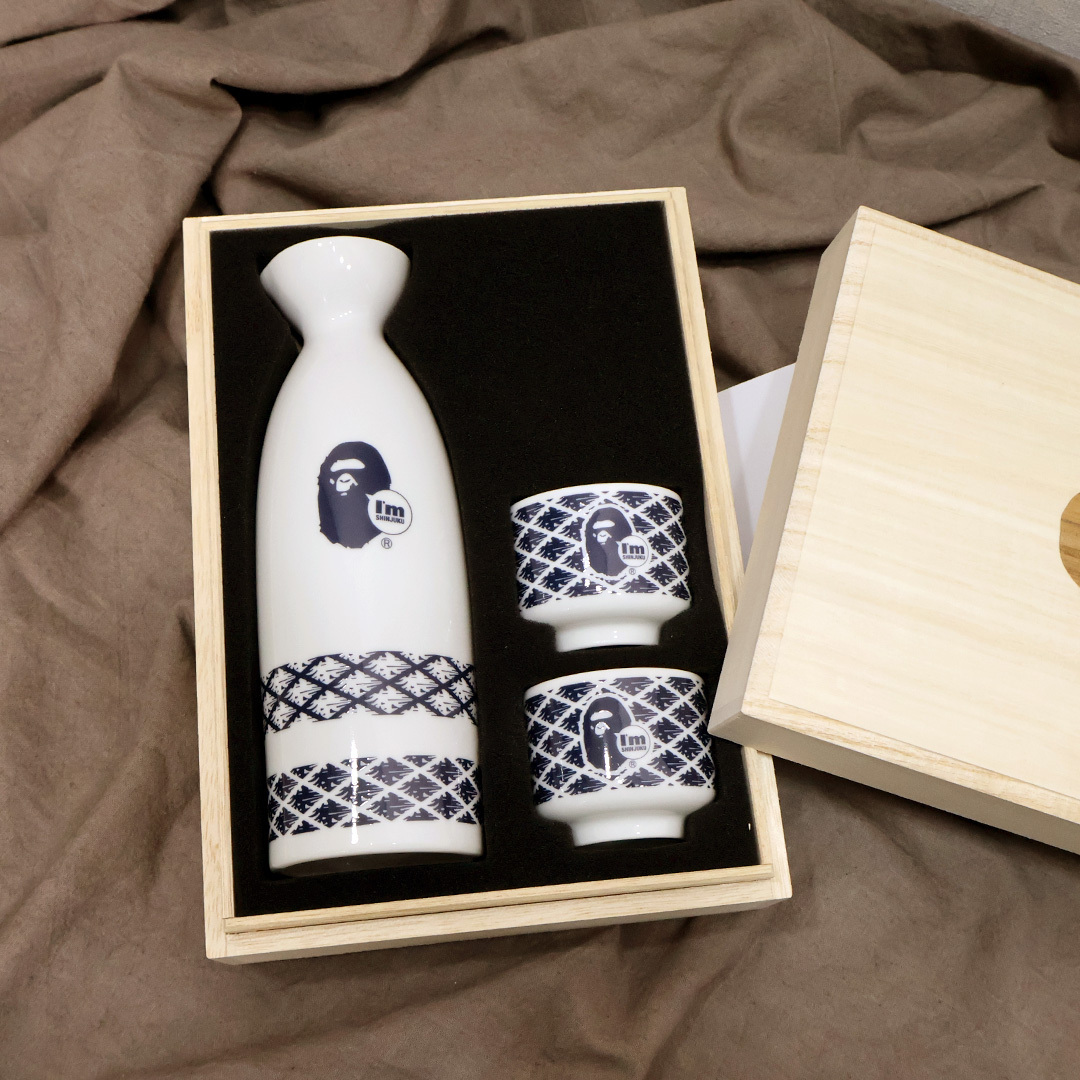 BAPE APE STORE ISETAN 伊勢丹 百貨 限定 清酒杯組 現貨