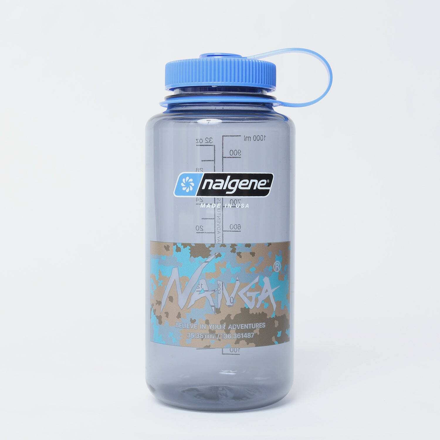 現貨 NANGA×NALGENE ABSTRACT CAMO 1.0L WIDE MOUTH BOTTLE