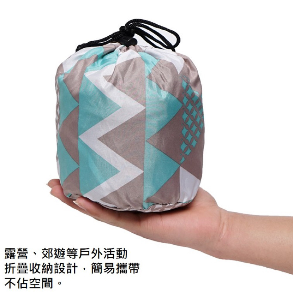 民族風自動充氣枕頭－(五色可選)