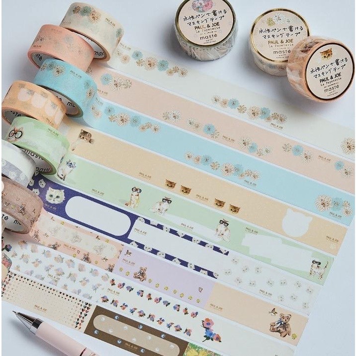 PILOT - PAUL & JOE Juice up Masking Tape