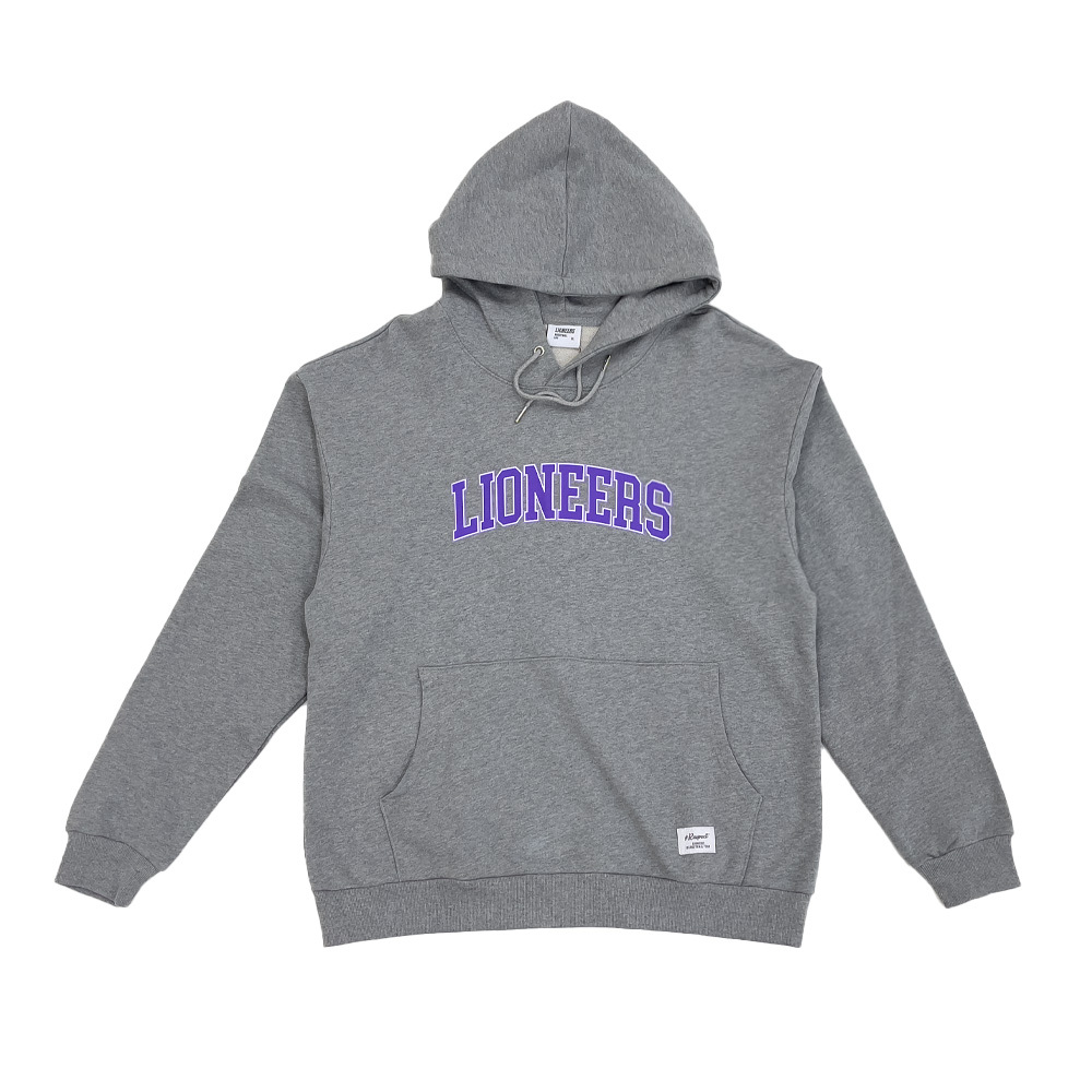 22-23 LIONEERS經典帽TEE｜灰