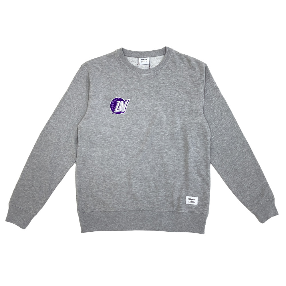 22-23 LN刺繡大學TEE｜灰