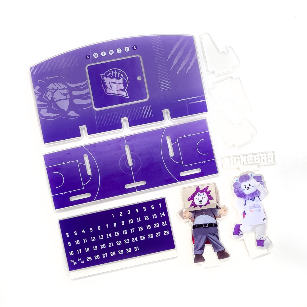 22-23 攻城獅吉祥物陪你一萬年曆