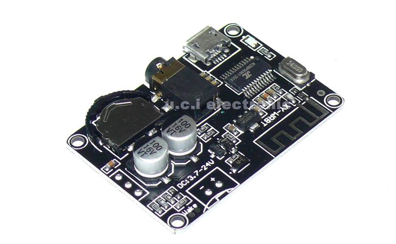【UCI電子】(二D-1) 藍牙5.0解碼板身歷聲藍牙音訊模組寬電壓音量可調音箱功放XY-WRBT 藍芽