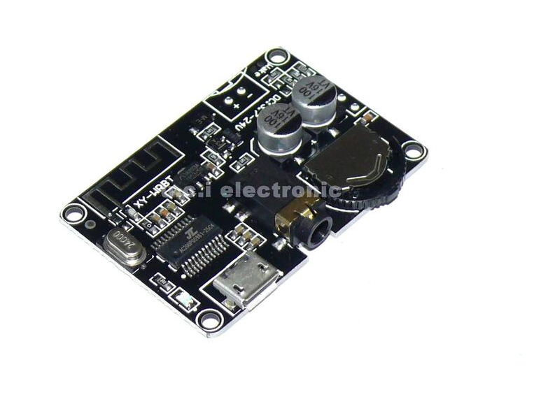 【UCI電子】(二D-1) 藍牙5.0解碼板身歷聲藍牙音訊模組寬電壓音量可調音箱功放XY-WRBT 藍芽