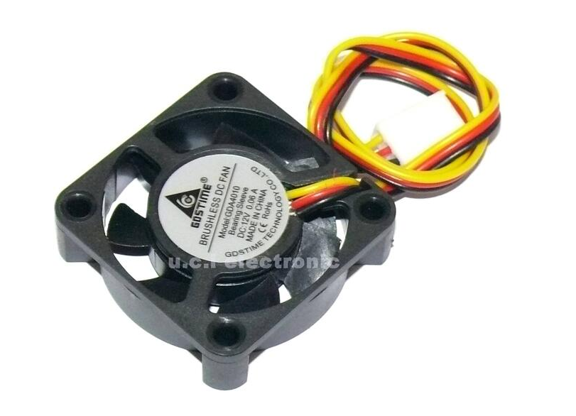 【UCI電子】(X-3) 直流 DC12V 4CM 4010 40x10mm 3線 3pin散熱風扇
