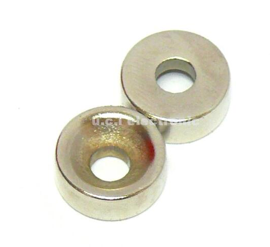 【UCI電子】(B-2) 帶沉孔小圓形強力磁鐵片