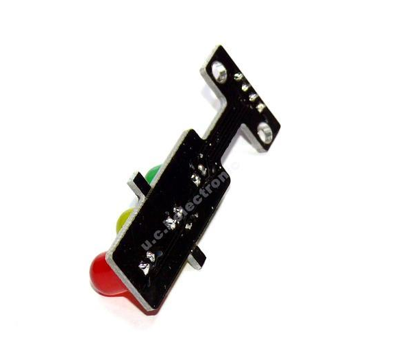【UCI電子】(1-1) LED交通信號燈模組 紅綠燈模組 5V 紅綠燈發光模組