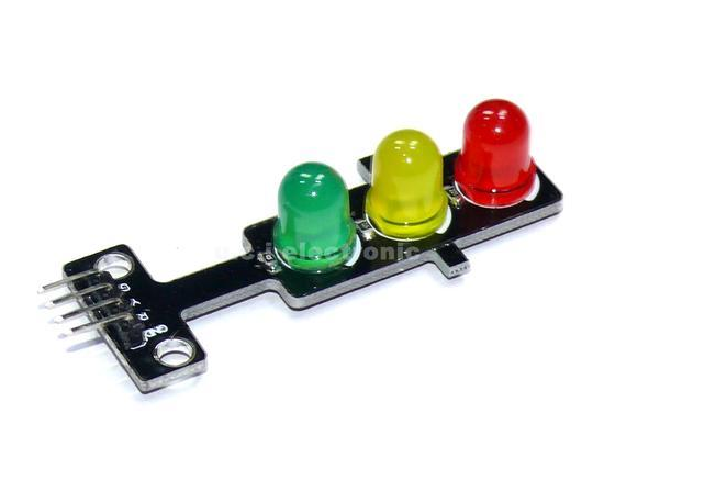 【UCI電子】(1-1) LED交通信號燈模組 紅綠燈模組 5V 紅綠燈發光模組