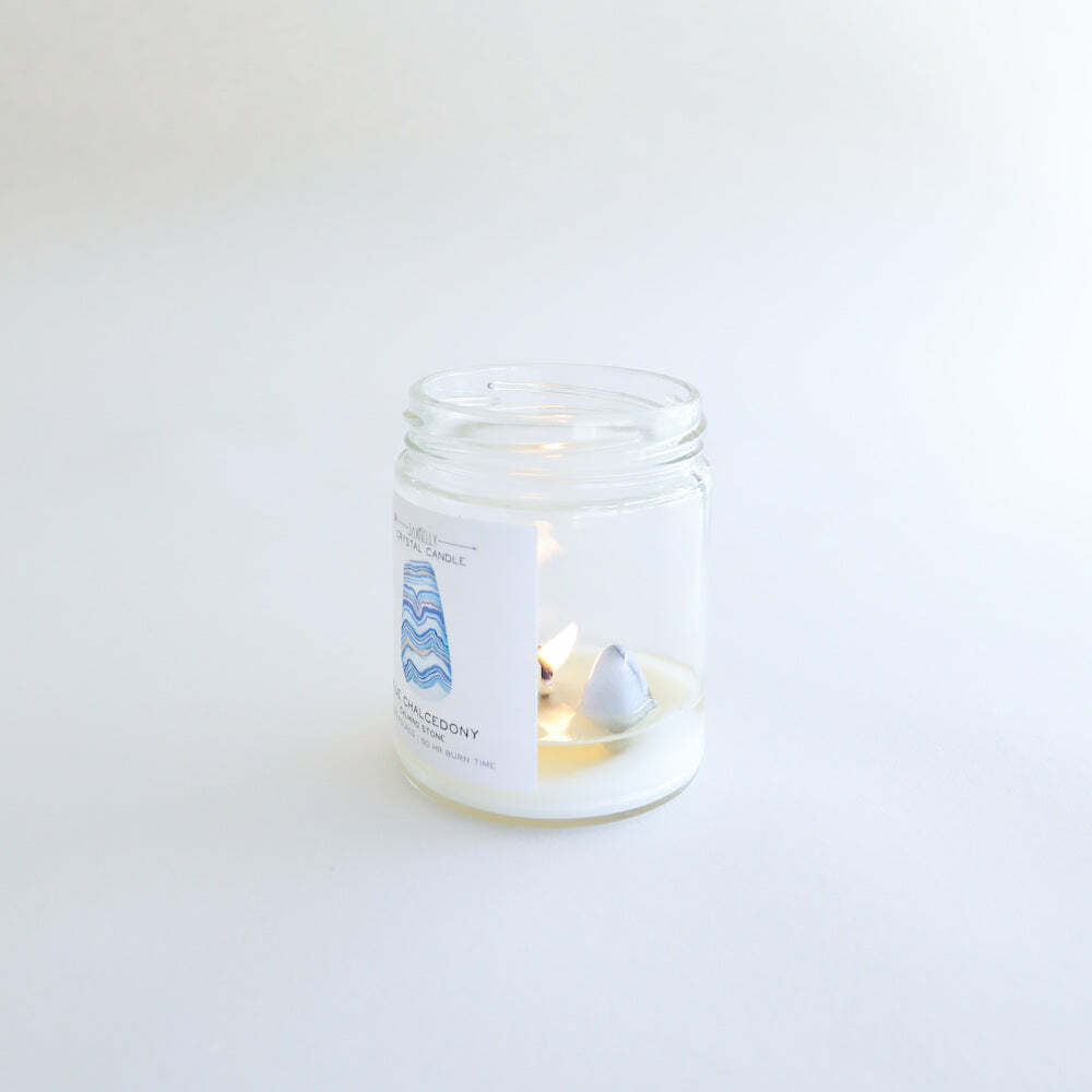 Calming 藍玉髓 (花香蜂蜜) 香氛蠟燭 - JaxKelly