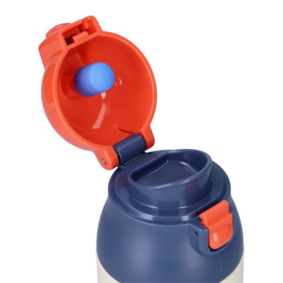 按鈕式不鏽鋼保溫瓶 魔女宅急便 吉吉 現代 500毫升