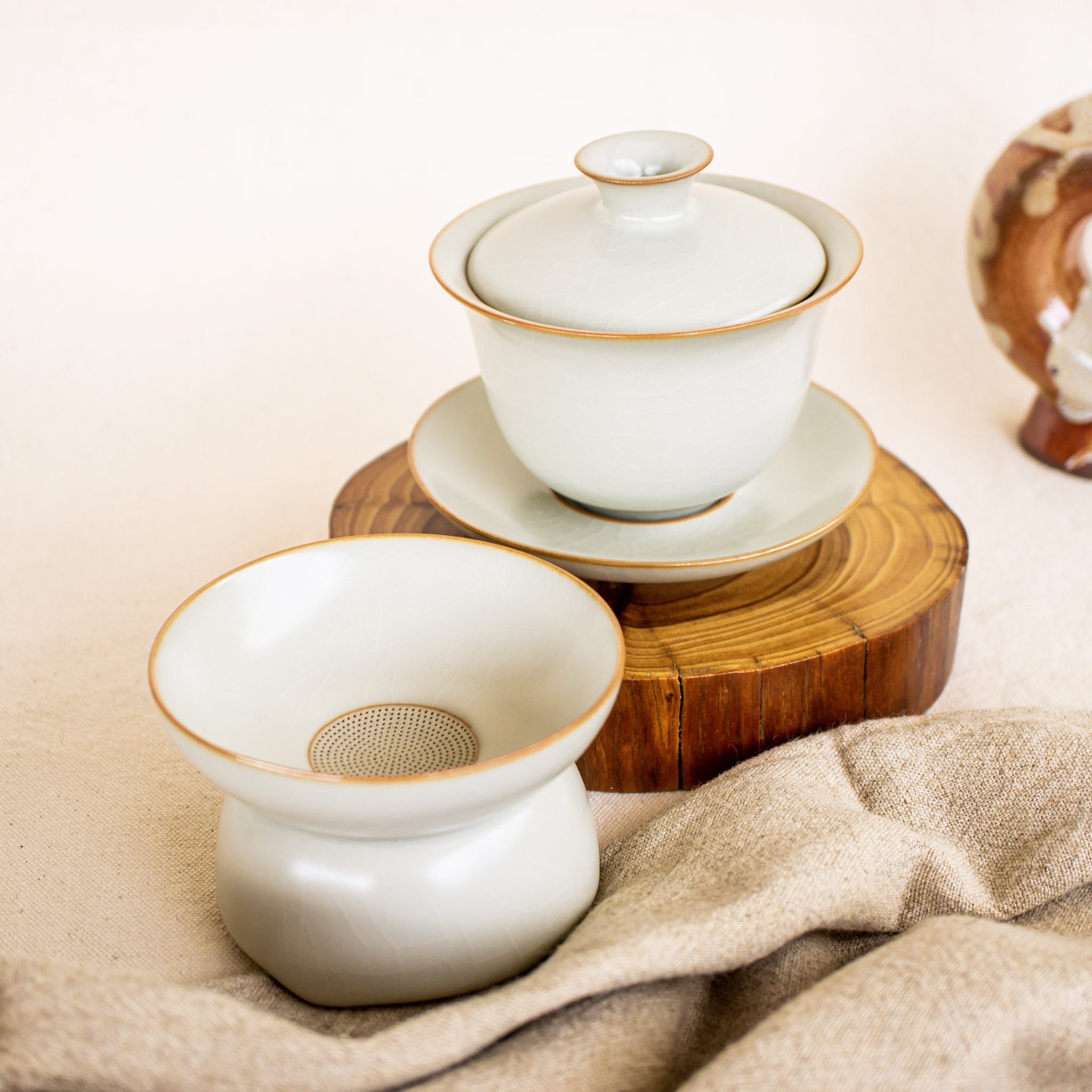 台湾  自然窯製 染付茶器 『玉露慮盃』 Amazon.co.jp: 台湾 自然窯製 染付茶器 『玉露慮盃』 : ホーム