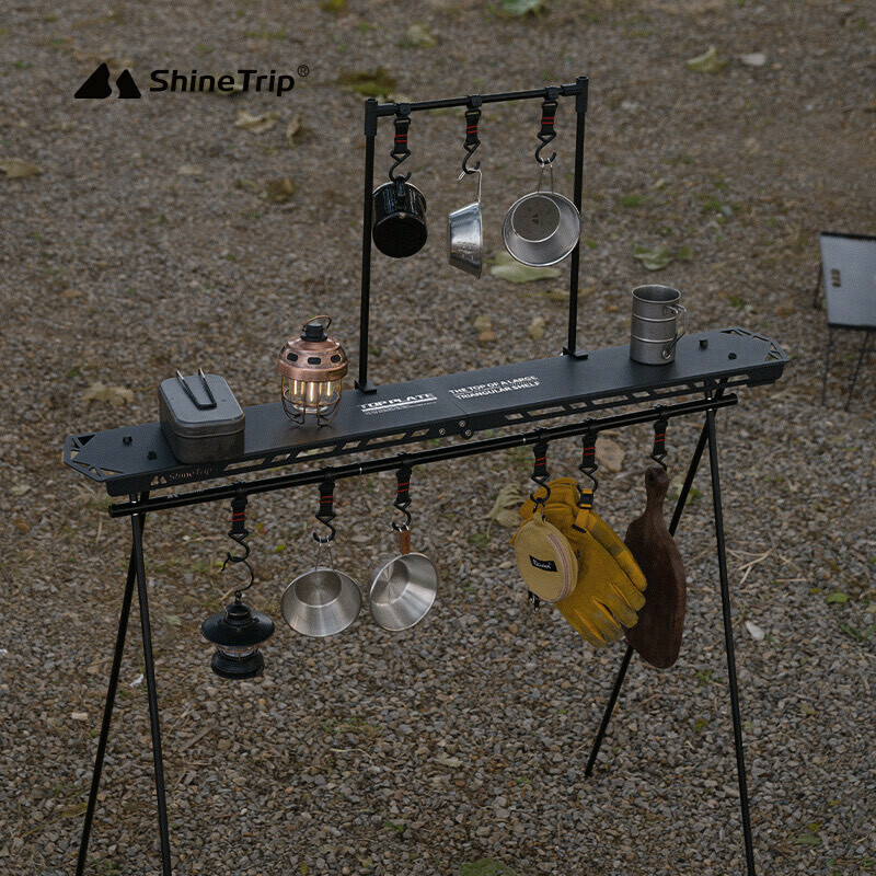 ShineTrip山趣 露營三角架桌板/大 折疊層板