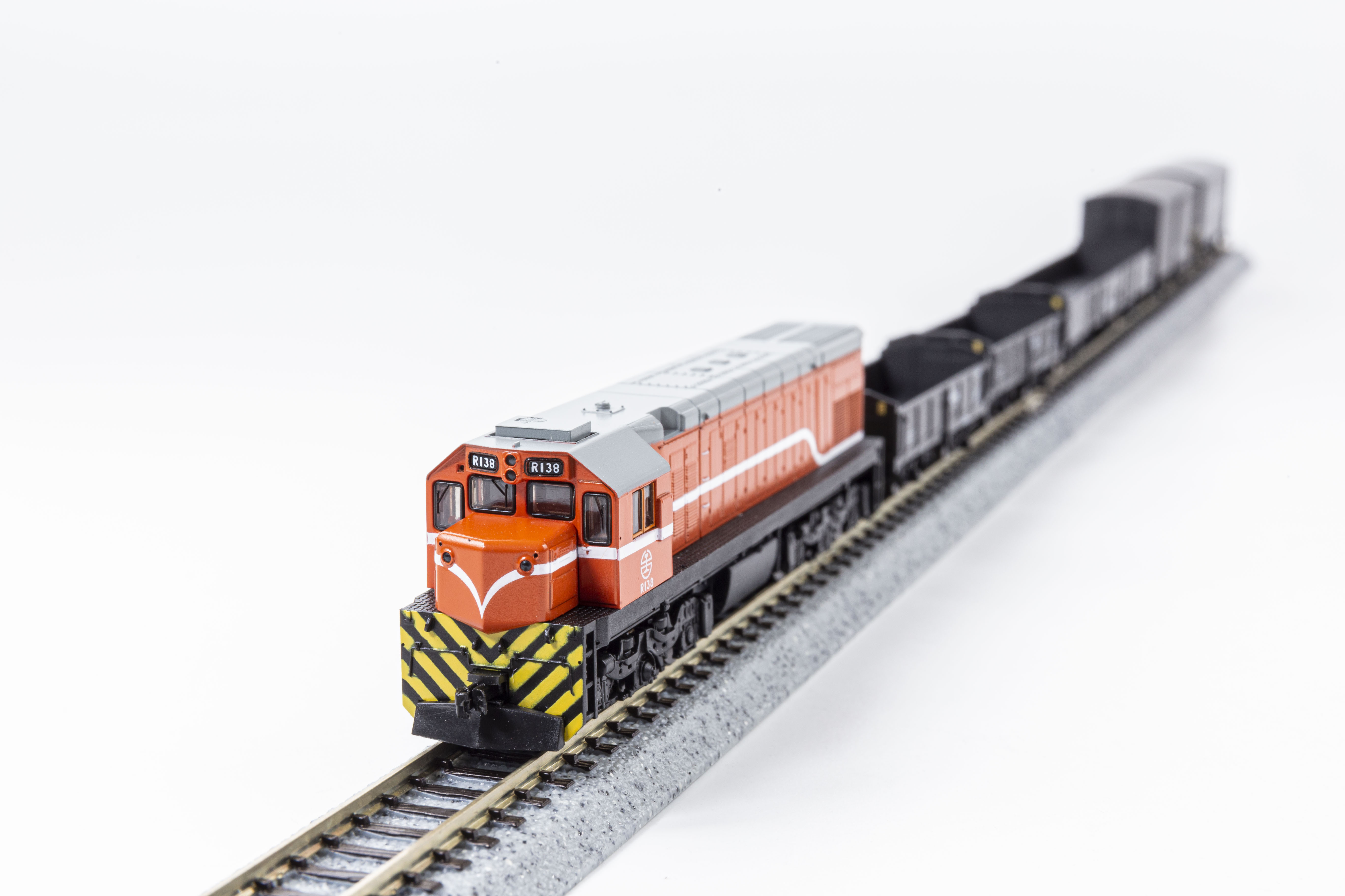 鐵支路 VC2002 N規 R100(橘) 貨列車輛組