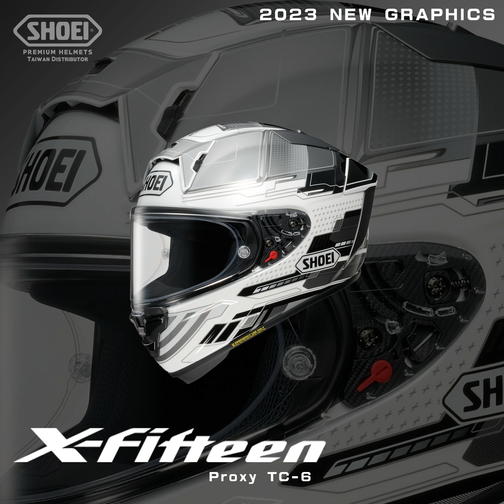 SHOEI X-FIFTEEN X15 Proxy 彩繪款頂級賽道帽全罩式安全帽