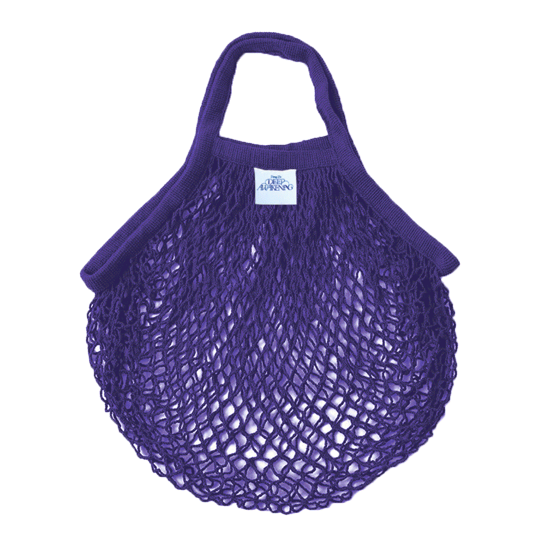 沉靜漁網包【米色】