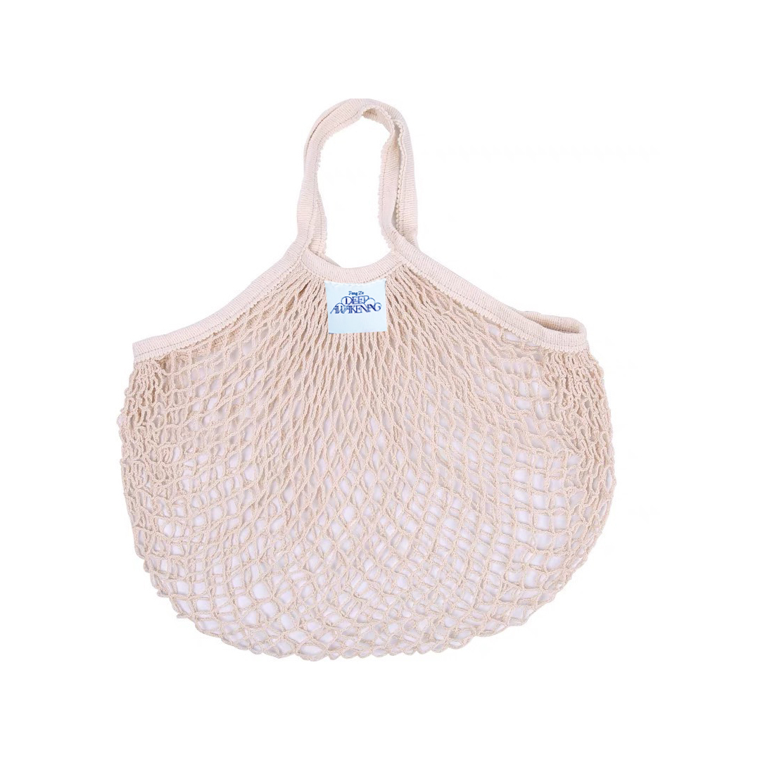 沉靜漁網包【米色】