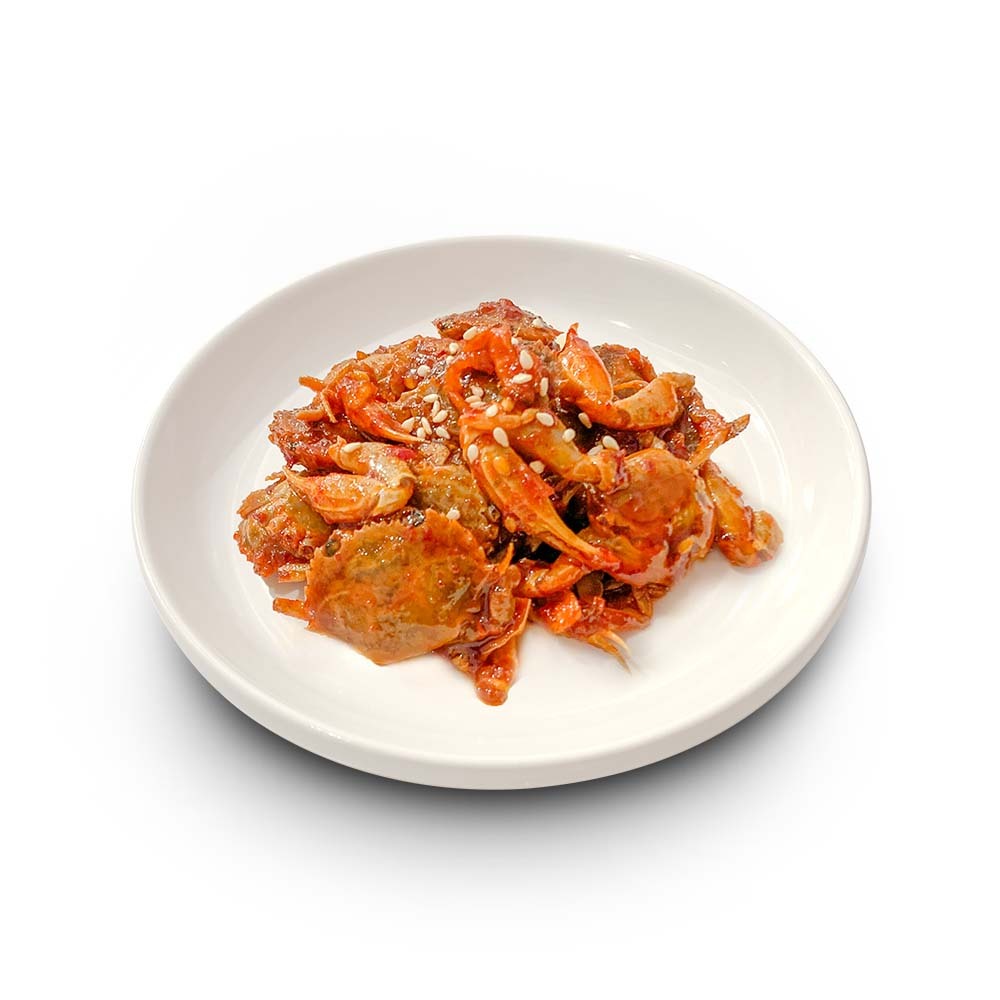 【BK SHOP】韓味道-辣醃小螃蟹100g