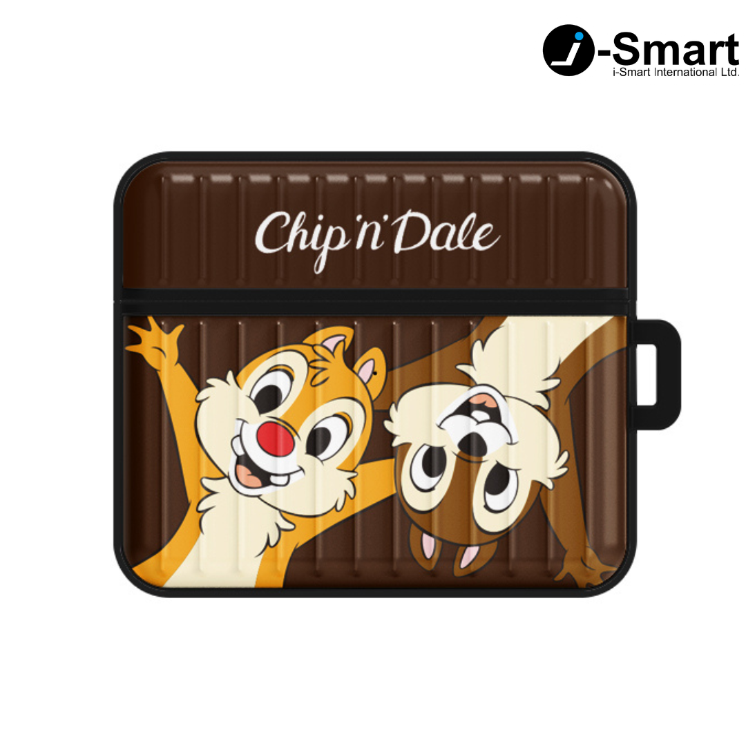 迪士尼 Disney-雙層防撞耳機保護殼 Airpods Case-Chip ‘N Dale系列