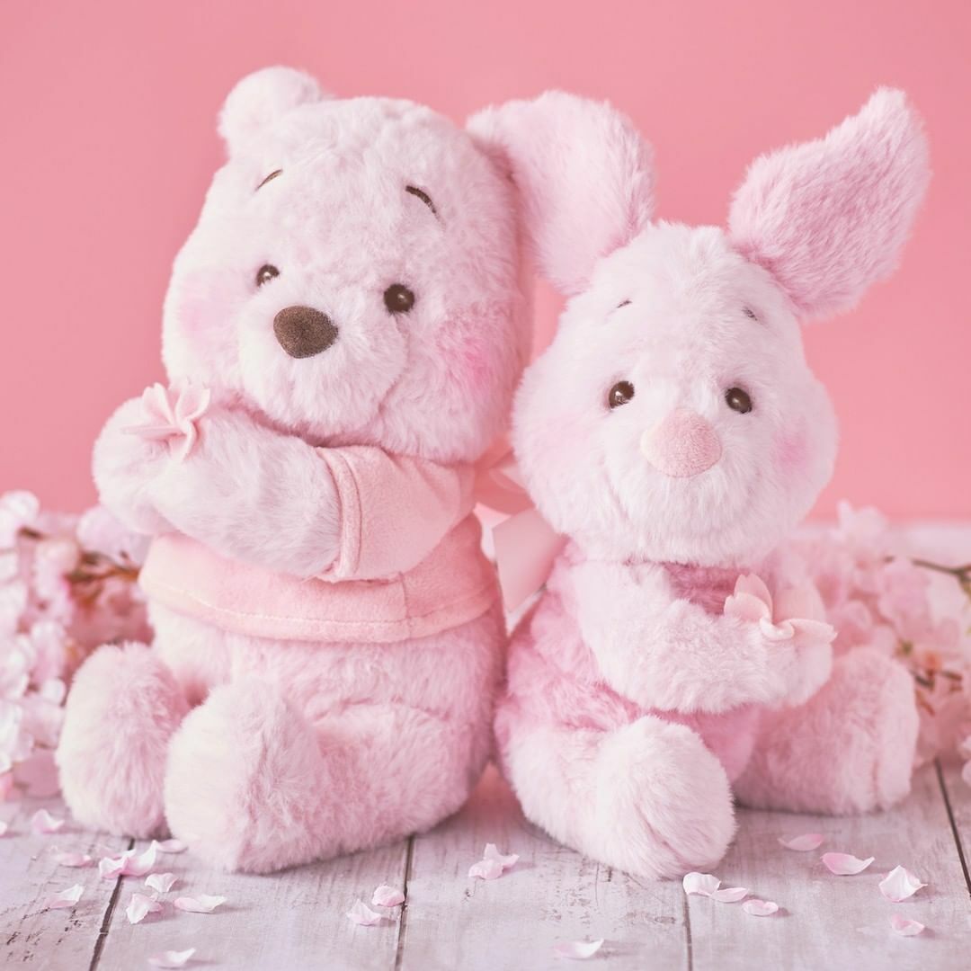 迪士尼限定🇯🇵 櫻花系列 小熊維尼 玩偶 娃娃 吊飾 公仔 / 現貨