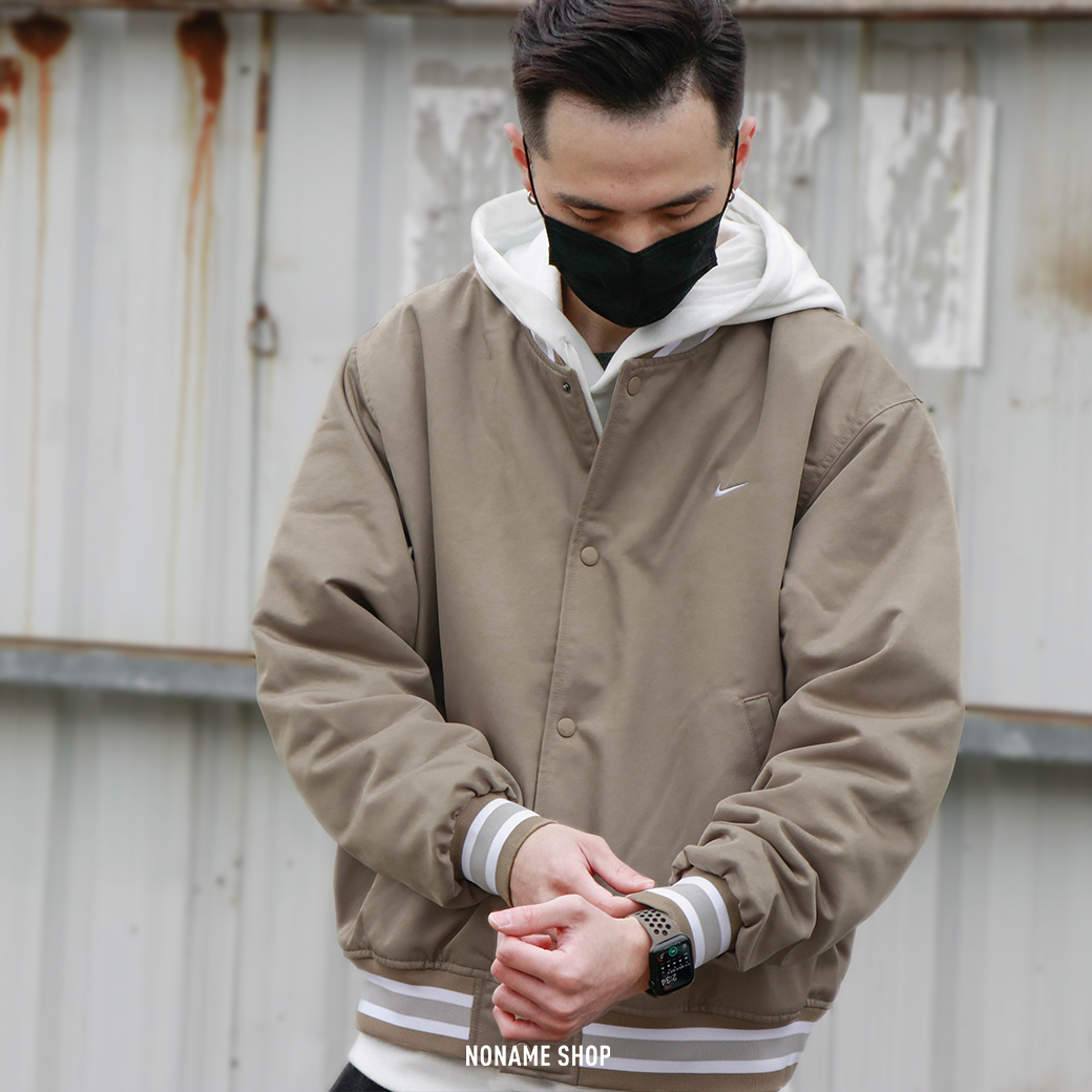 NIKE JACKET 復古 鋪棉 棒球外套 兩色 (男款)
