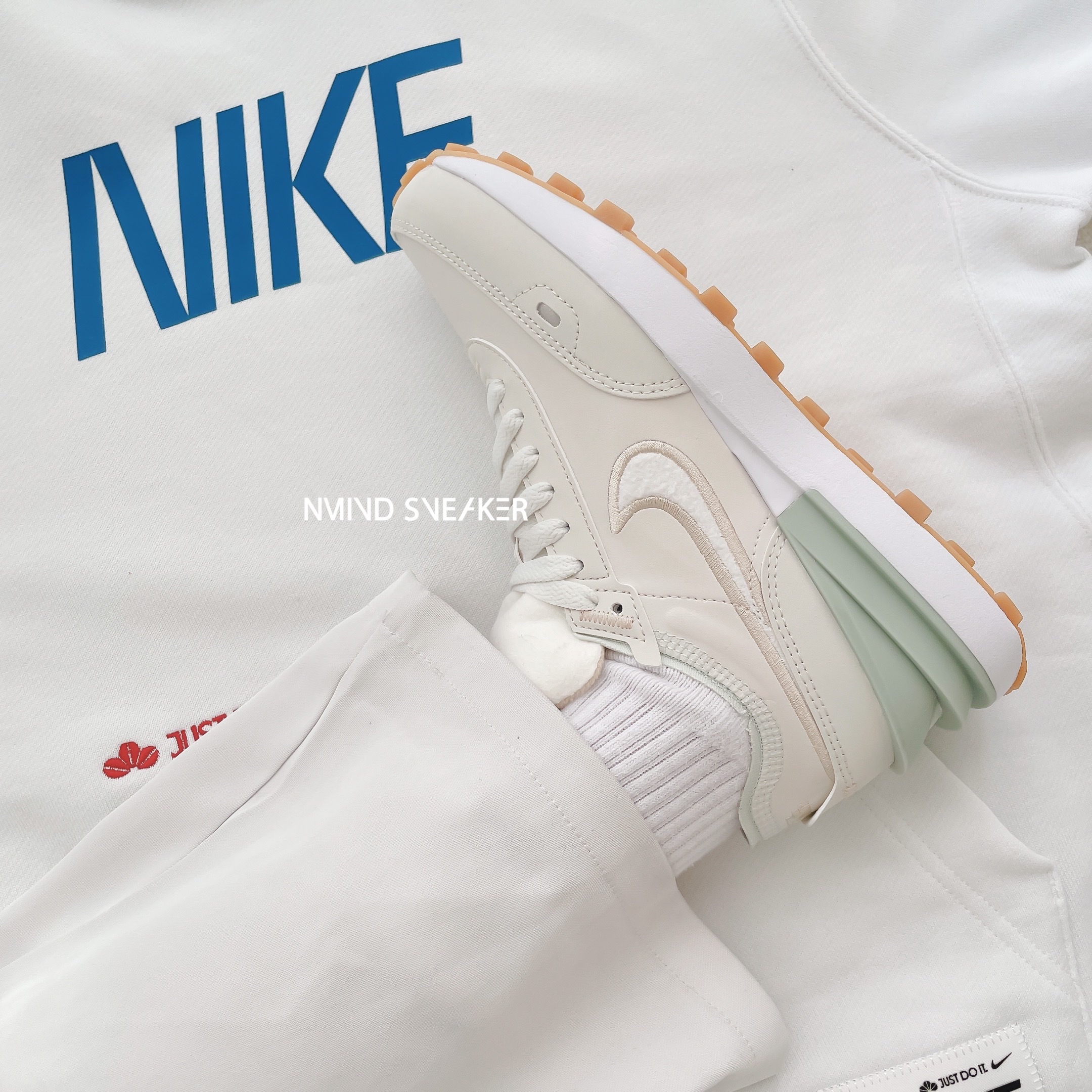Nike Waffel One 小sacai 蜂蜜薄荷 (DR9502001)