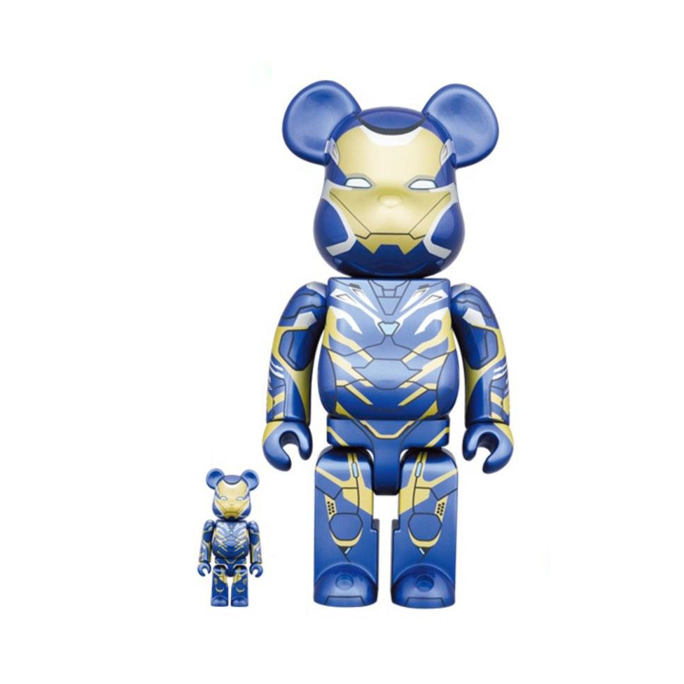 BE@RBRICK IRONMAN RESCUE SUIT 「AVENGERS : ENDGAME」小辣椒 鋼鐵人：終局之戰