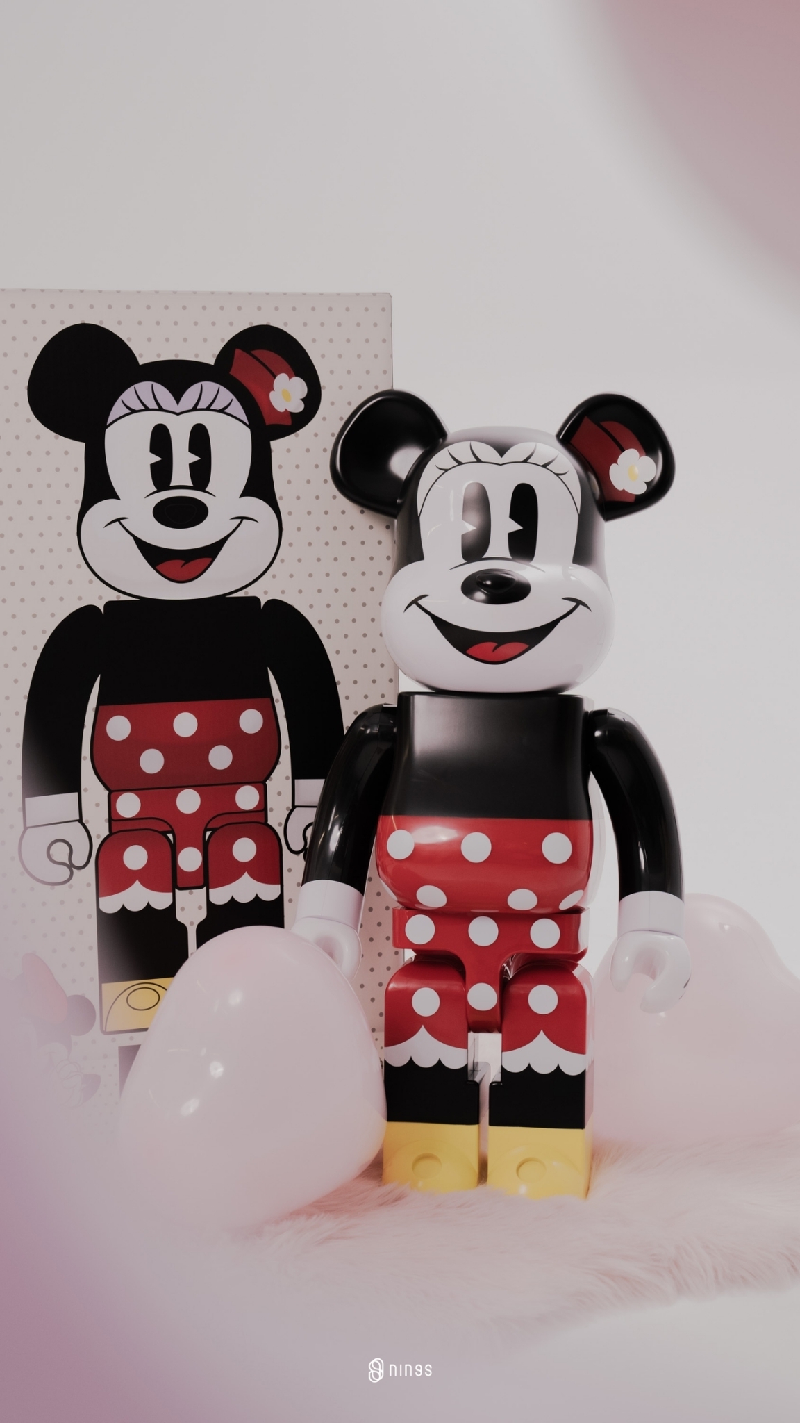 現貨】BE@RBRICK DISNEY MINNIE MOUSE 100%+400% 庫柏力克熊米妮 