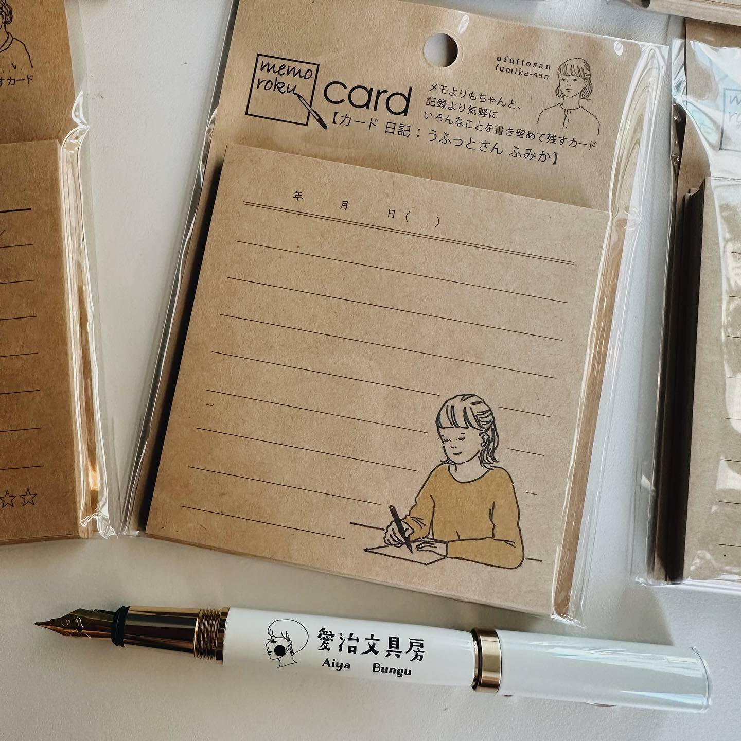 自由日記 31枚 方型memo X MASCO ERI｜+Lab 山櫻紙品