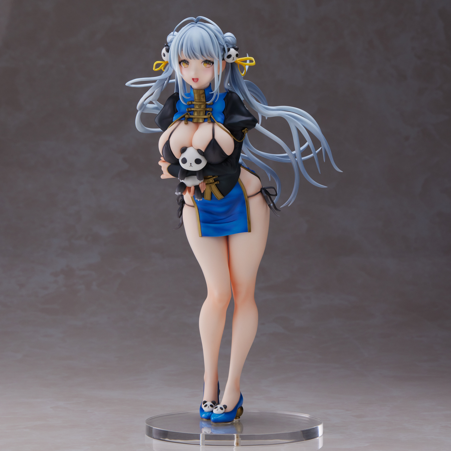 「ACG.GO」「預購」日版 UCI 熊猫醬 旗袍 煎茶Illustration PVC Figure
