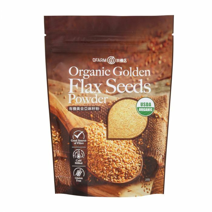 H1: O'Farm - 有機黃金亞麻籽粉 (200g)