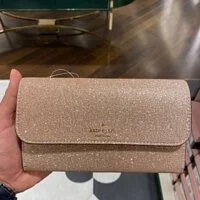 [S] KATE SPADE K9255 TINSEL GLITTER FABRIC BOXED ME,ROSE GOLD, K9255-650 (SKS428)