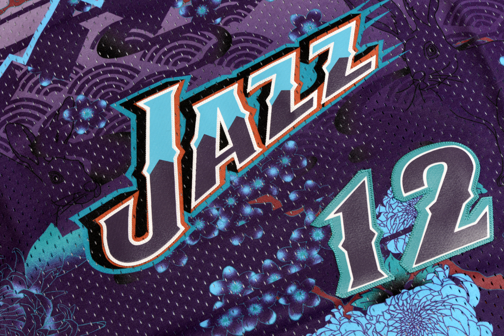 Mitchell & Ness 猶他爵士隊 John Stockton 中國新年 Swingman 球衣