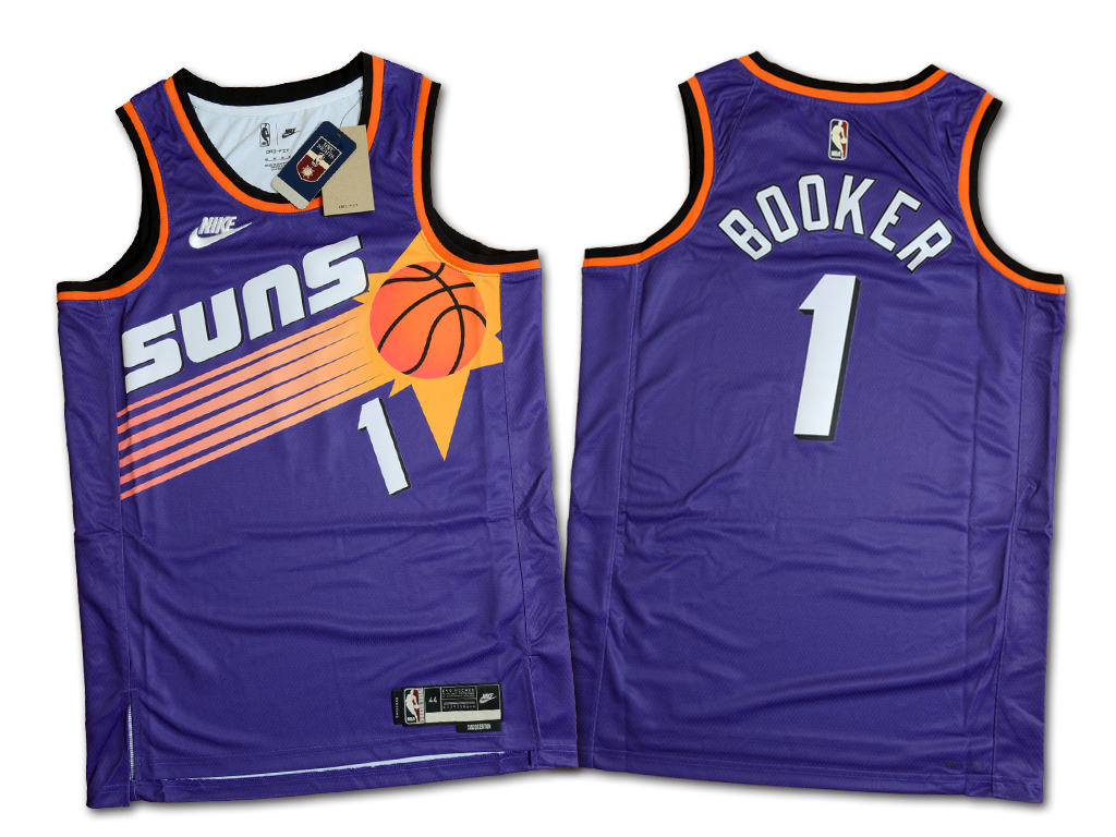 Nike 鳳凰城太陽隊 Devin Booker 復古版 Swingman 球衣
